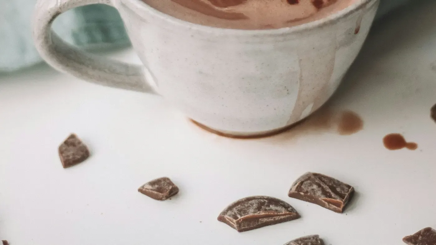 Duas conchas com pó branco sobre superfície clara